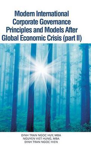 Cover image for Modern International Corporate Governance Principles and Models After Global Economic Crisis (Part II)