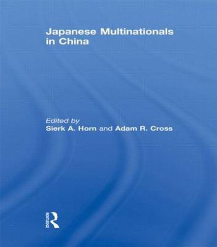 Cover image for Japanese Multinationals in China