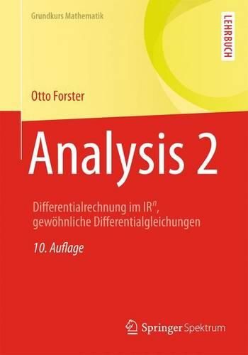 Analysis 2: Differentialrechnung Im Irn, Gewohnliche Differentialgleichungen