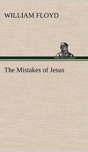 Cover image for The Mistakes of Jesus