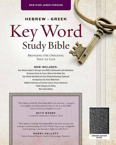 Cover image for Hebrew-Greek Key Word Study Bible-NKJV