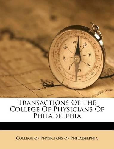 Cover image for Transactions of the College of Physicians of Philadelphia