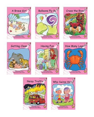 Cover image for Red Rocket Readers: Pre-Reading Fiction Set C Pack (Reading Level 1/F&P Level A)