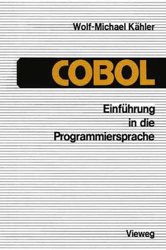 Cover image for Einfuhrung in die Programmiersprache COBOL
