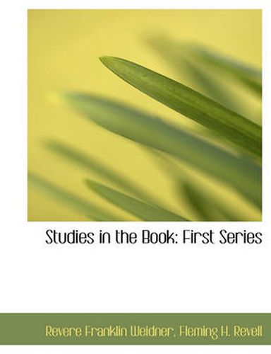 Cover image for Studies in the Book