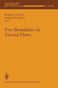 Cover image for Free Boundaries in Viscous Flows