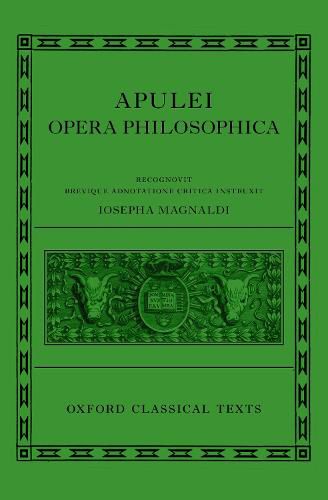 Cover image for Apuleius: Philosophical Works (Apulei Opera Philosophica)