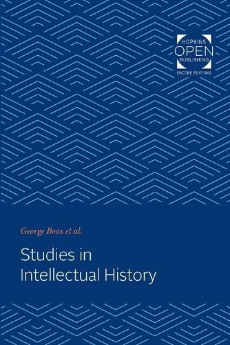 Cover image for Studies in Intellectual History