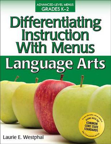 Cover image for Differentiating Instruction With Menus Advanced-Level Menus Grades K-2: Language Arts