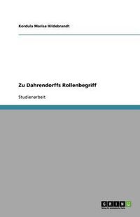 Cover image for Zu Dahrendorffs Rollenbegriff