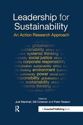 Cover image for Leadership for Sustainabilitya: An Action Research Approach