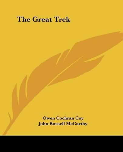 Cover image for The Great Trek