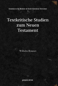 Cover image for Textkritische Studien zum Neuen Testament