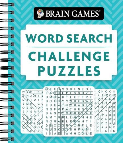 Cover image for Brain Games - Word Search Challenge Puzzles