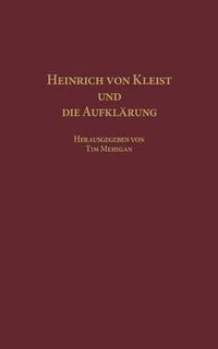 Cover image for Heinrich von Kleist und die Aufklarung