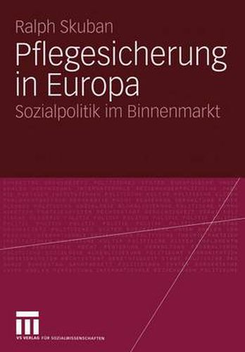 Cover image for Pflegesicherung in Europa