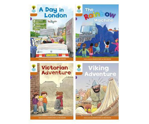 Oxford Reading Tree: Biff, Chip and Kipper Stories: Oxford Level 8: Mixed Pack of 4