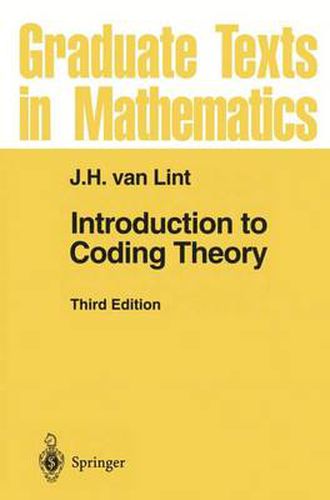 Cover image for Introduction to Coding Theory