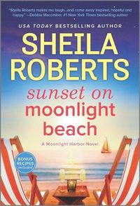 Cover image for Sunset on Moonlight Beach: A Moonlight Harbor Novel