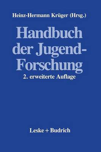 Cover image for Handbuch Der Jugendforschung
