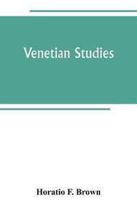 Cover image for Venetian studies