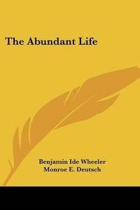 Cover image for The Abundant Life