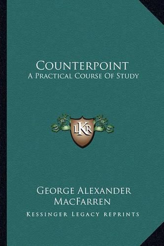 Counterpoint: A Practical Course of Study