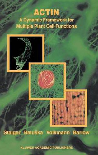 Cover image for Actin: A Dynamic Framework for Multiple Plant Cell Functions