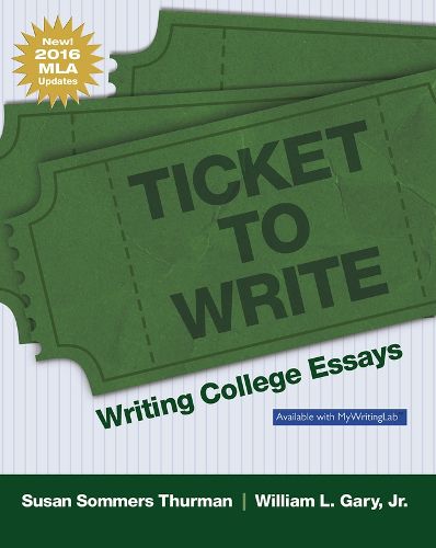 Ticket to Write: Writing College Essays, MLA Update