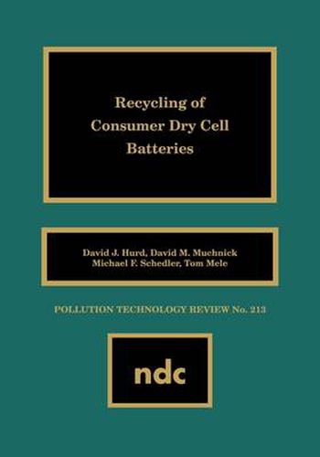 Cover image for Recycling of Consumer Dry Cell Batteries