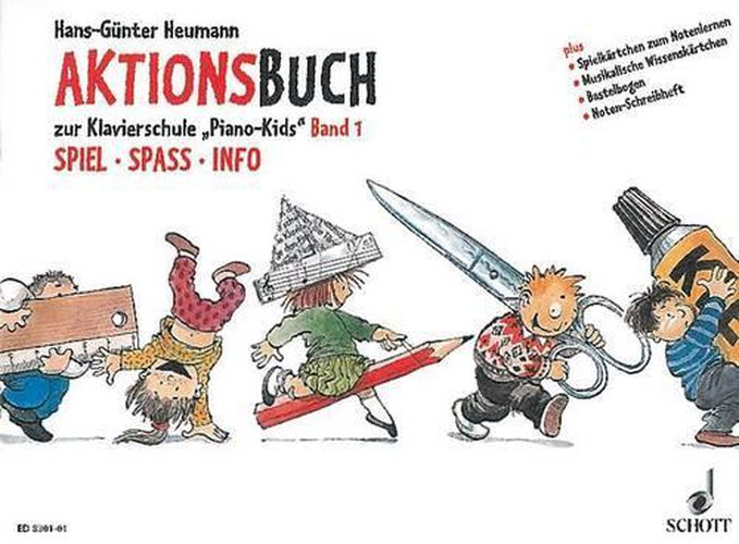 Cover image for Piano Kids 1 Aktionsbuch