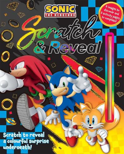 Cover image for Sonic The Hedgehog: Scratch and Reveal (Sega)