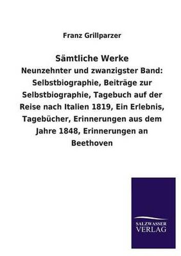 Cover image for Samtliche Werke