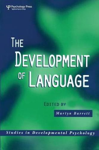 Cover image for The Development of Language