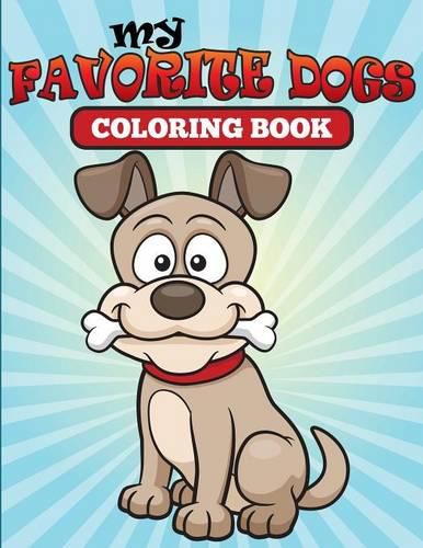 Cover image for My Favorite Dogs: Coloring Book