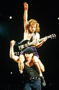 Cover image for High Voltage: The Life of Angus Young, Ac/DC's Last Man Standing
