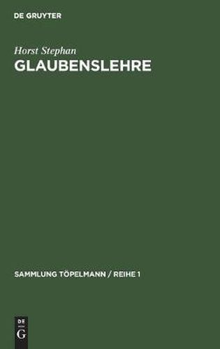 Cover image for Glaubenslehre