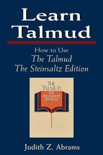 Cover image for Learn Talmud: How to Use The Talmud