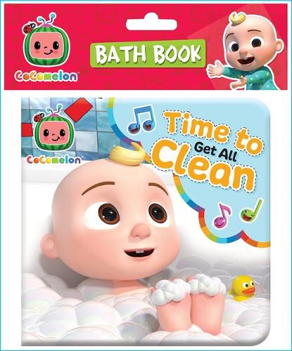 Cover image for Cocomelon Bath Book Time to Get All Clean