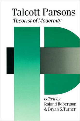 Cover image for Talcott Parsons: Theorist of Modernity