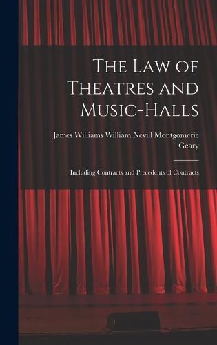 Cover image for The Law of Theatres and Music-halls