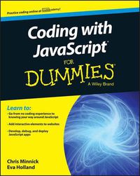 Cover image for Coding with JavaScript For Dummies