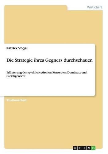 Cover image for Die Strategie Ihres Gegners Durchschauen