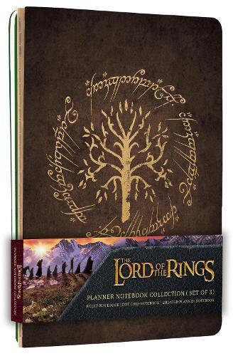 Cover image for Lord of the Rings Planner Notebook Collection (Set of 3)