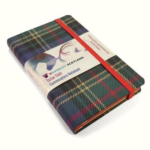 Cover image for Waverley S.T. (M): Hunting Pocket Genuine Tartan Cloth Commonplace Notebook