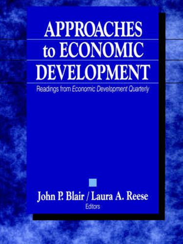 Cover image for Approaches to Economic Development: Readings from Economic Development Quarterly