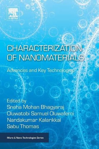 Cover image for Characterization of Nanomaterials: Advances and Key Technologies