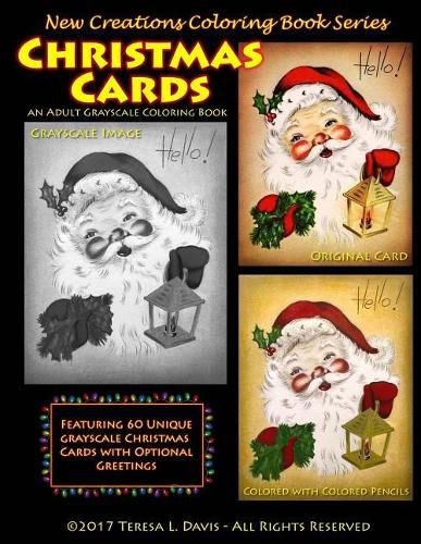 Cover image for New Creations Coloring Book Series: Christmas Cards