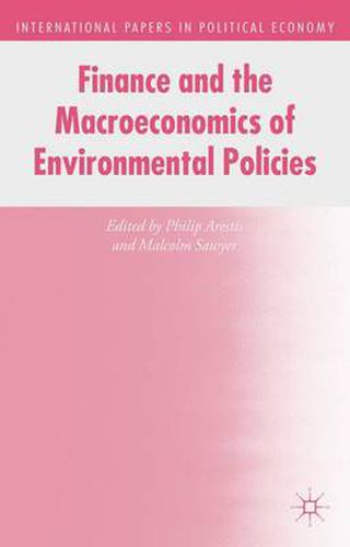 Cover image for Finance and the Macroeconomics of Environmental Policies