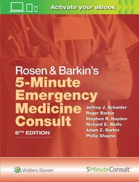 Cover image for Rosen & Barkin's 5-Minute Emergency Medicine Consult